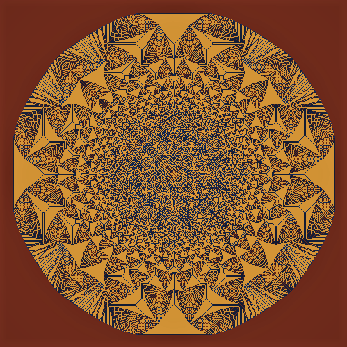 Generative art, Sandpiles fractal